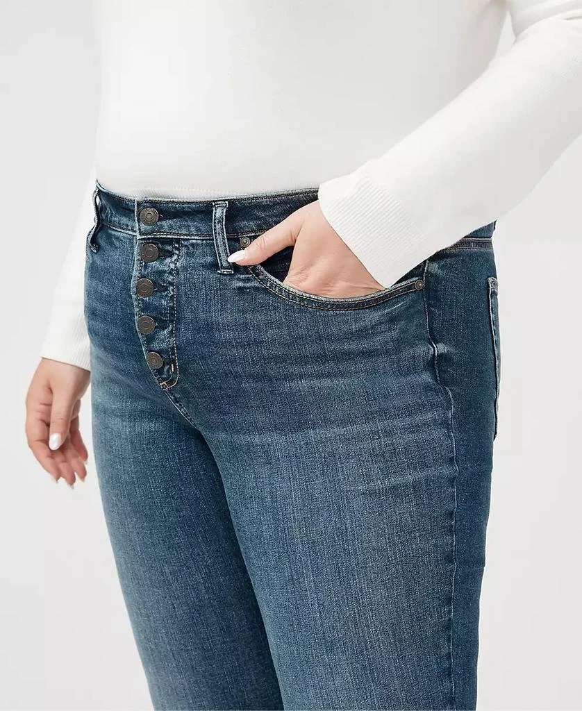 Silver Jeans Co. Plus Size Most Wanted Mid Rise Straight Leg Jeans 6