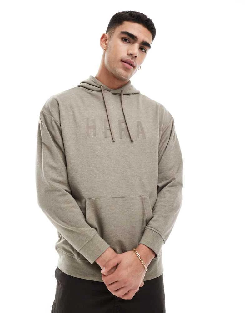 HERA Hera focus hoodie in marsh grey 1