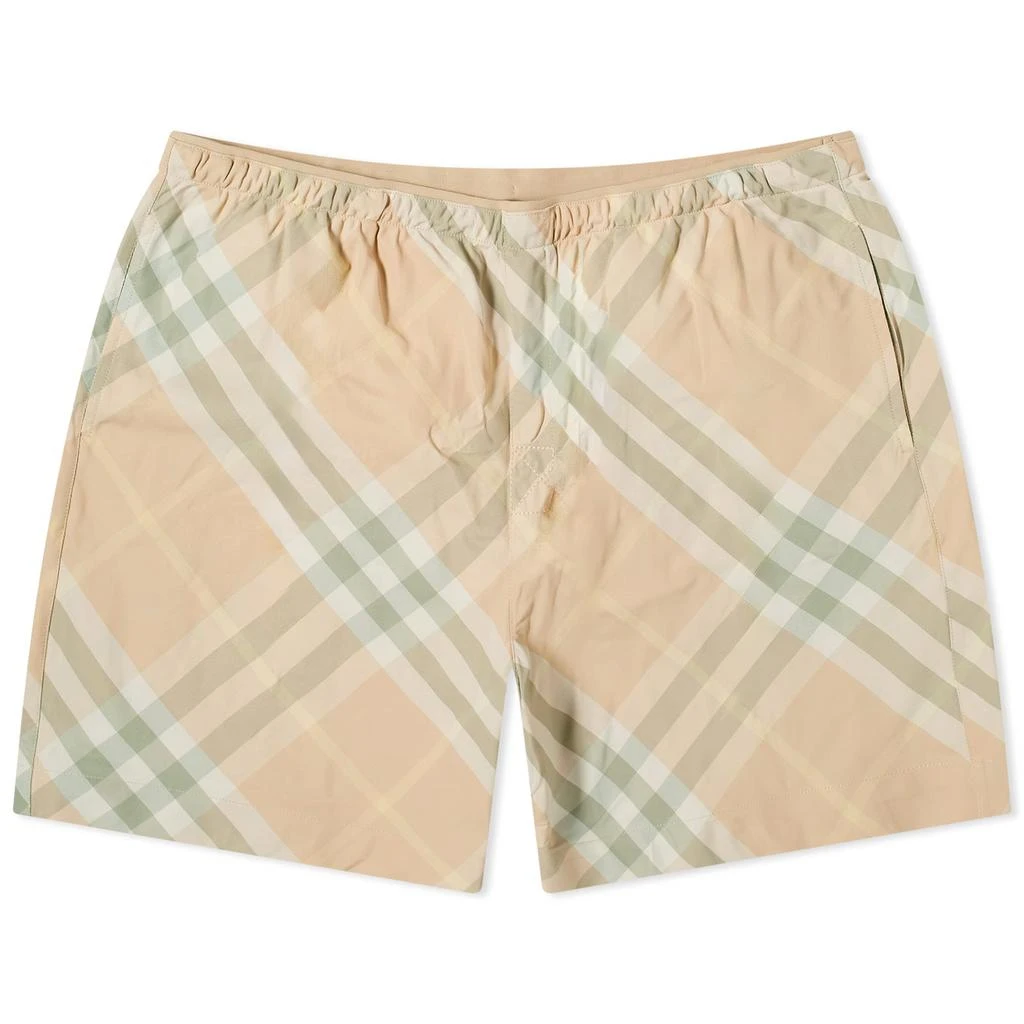 Burberry Burberry EKD Logo Check Swim Shorts 1