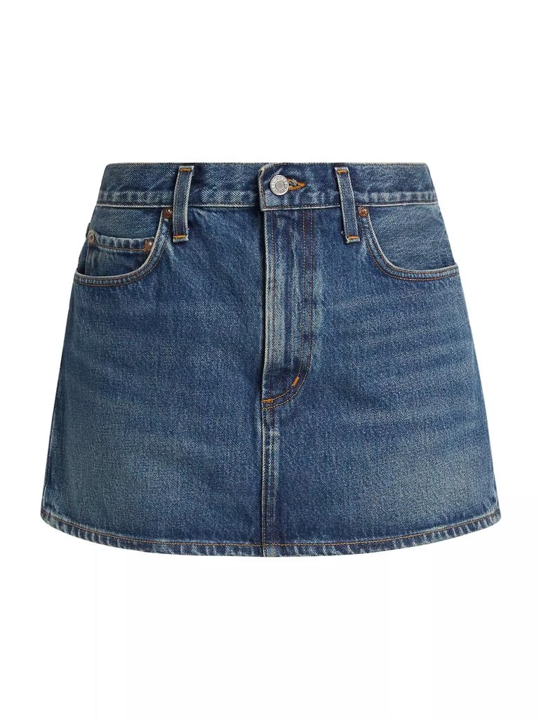 AGOLDE Alek Denim Miniskirt 1
