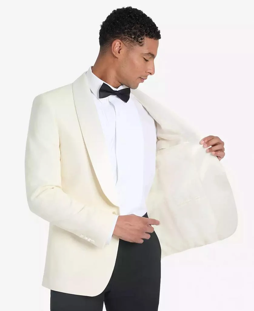 Tommy Hilfiger Men's Solid White Sport Coat 4