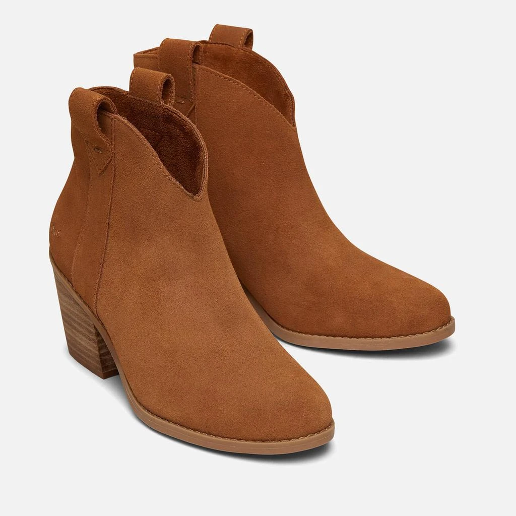 TOMS TOMS Women's Constance Suede Western Boots 2