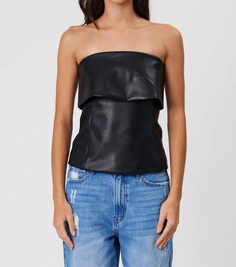 REMAIN Remain - Leather Strapless Bodice Top 1
