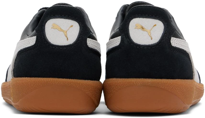 Puma Black Palermo Leather Sneakers 2