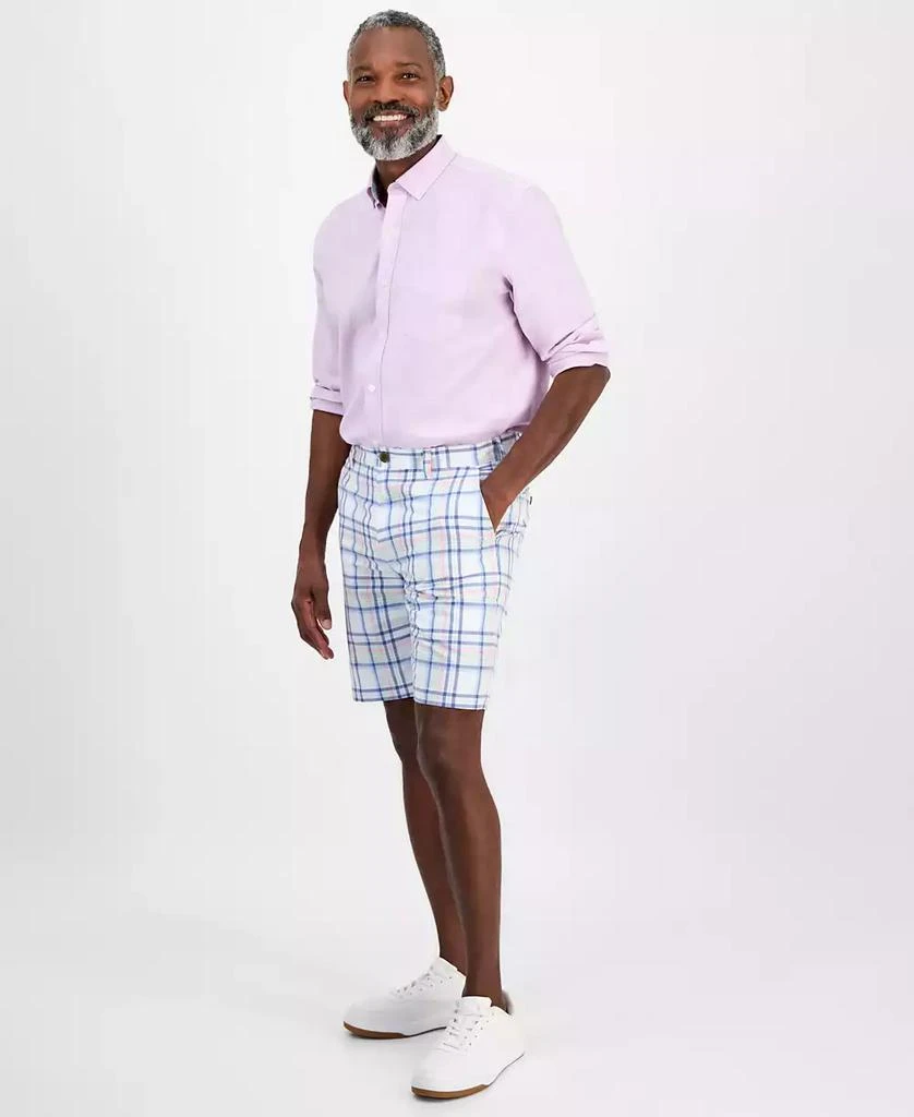 Club Room Men's Tonno Cotton Plaid Madras Shorts, Exclusively at Macy's 2