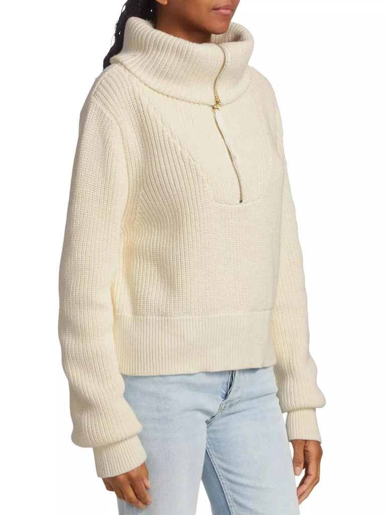 Varley Mentone Quarter-Zip Knit Top 4