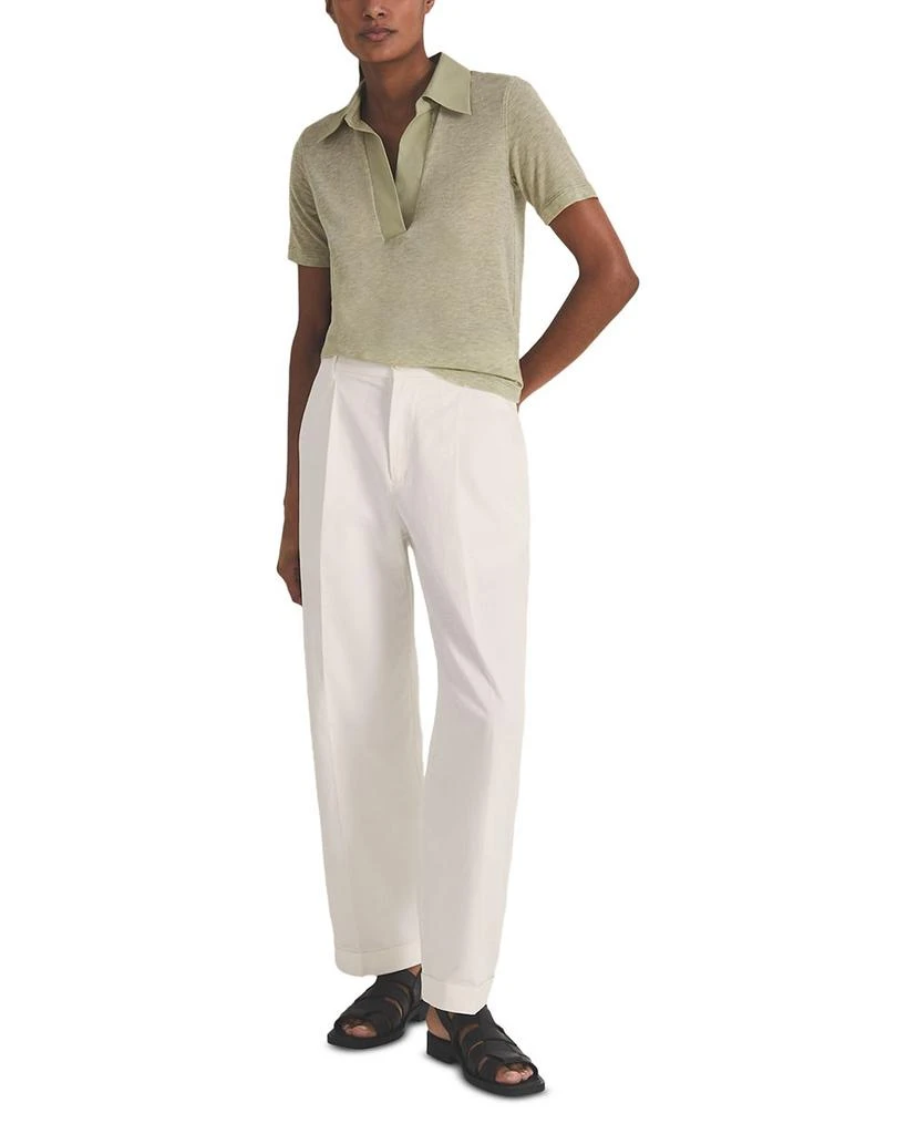 REISS Les 100 Ciels Fitted Polo Top 4