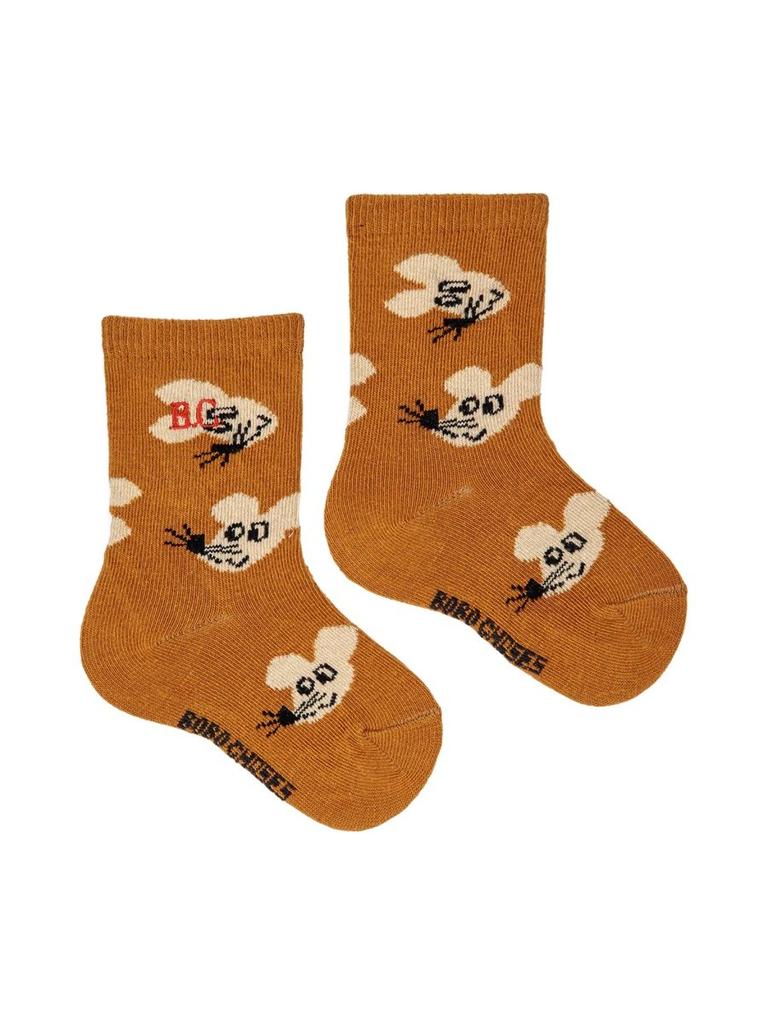 BOBO CHOSES Bobo Choses Mouse Patterned Long Socks