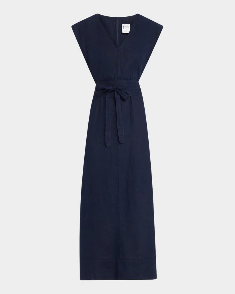 finley linen dress Finley Jasmine Linen Dress, Peony / XS
