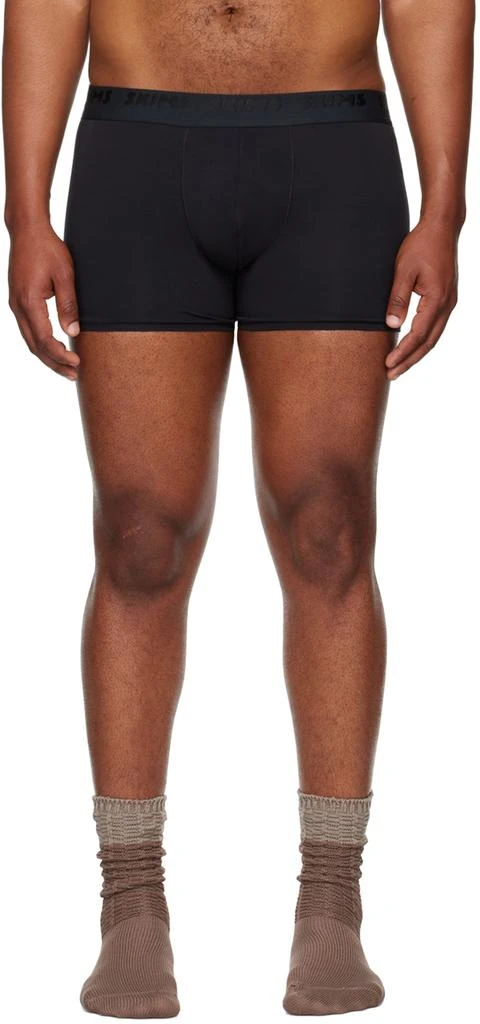 SKIMS Three-Pack Black SKIMS Stretch 3" Boxer Briefs 2