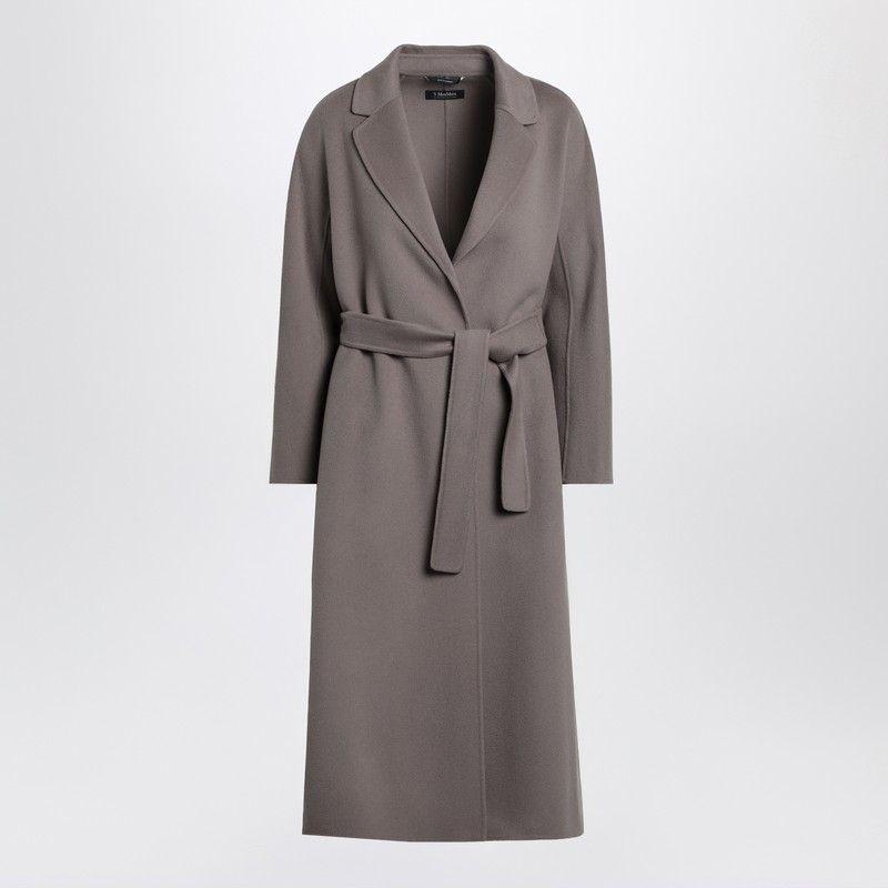ジャケット 'S Max Mara Grey midi coat in wool drap Max Mara GREY MIDI COAT IN WOOL DRAP - Coats - Compare
