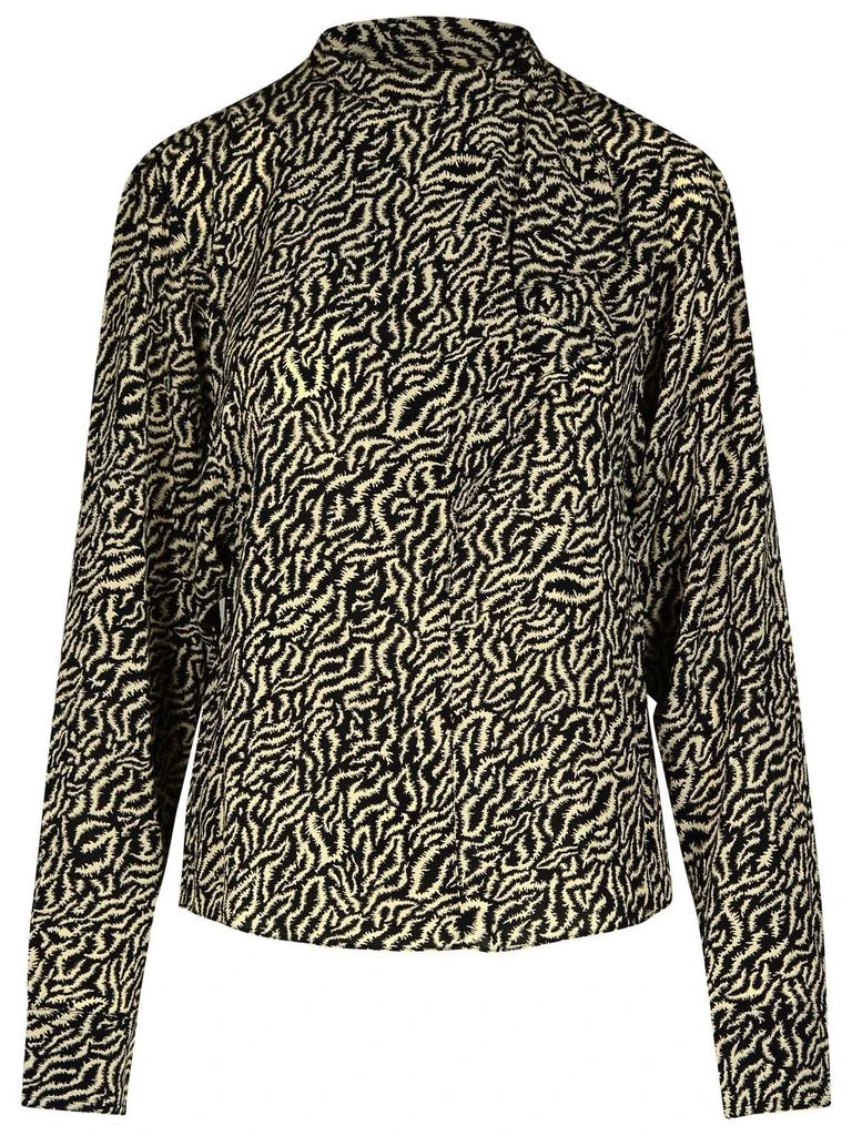 Isabel Marant Étoile Isabel Marant Étoile Pattern-Printed Long-Sleeved Blouse 1