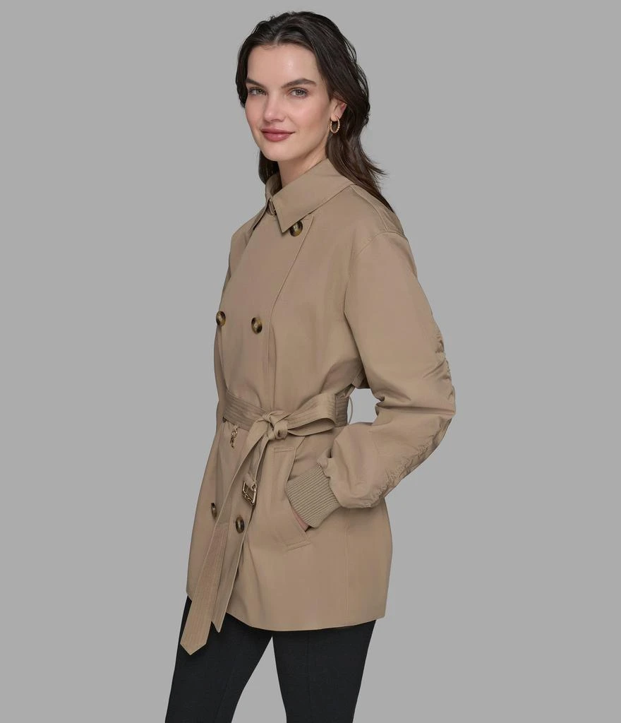 Karl Lagerfeld Paris SHORT BELTED TRENCH 5