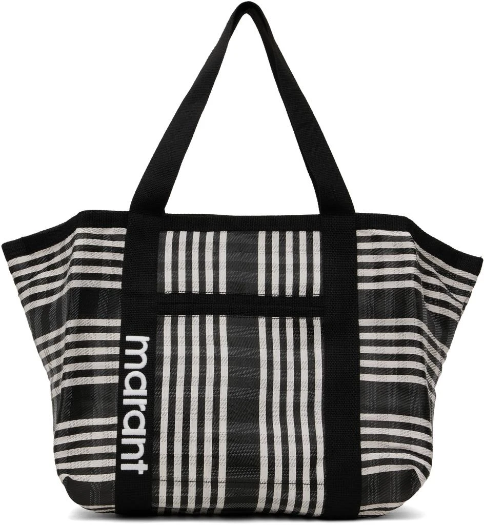 Isabel Marant Black & White Darwen Tote 1