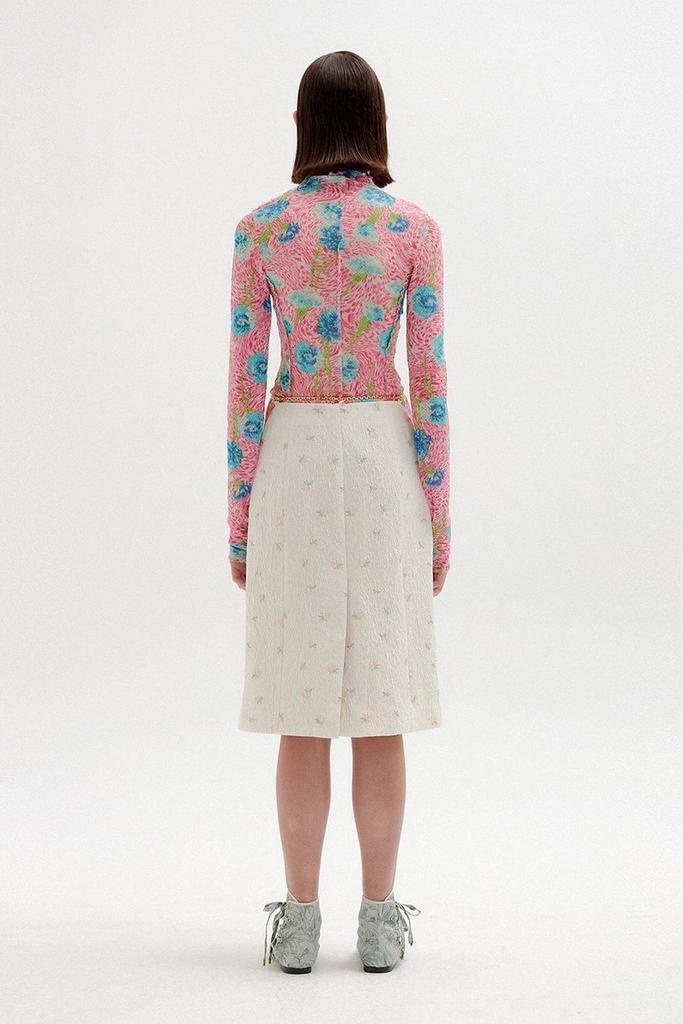 EENK Eenk - SOL FLORAL PRINT MOCKNECK TOP