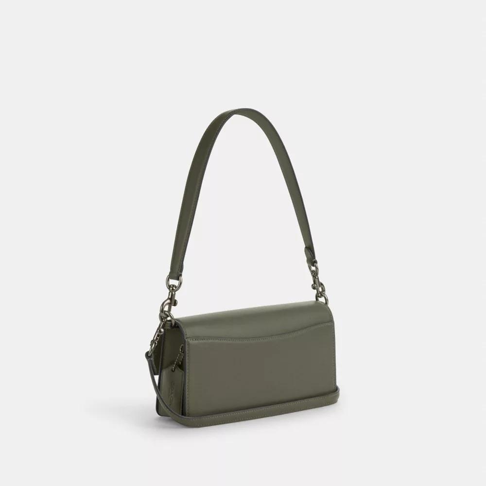 Coach Eliza Flap Crossbody With Leather Covered Closure