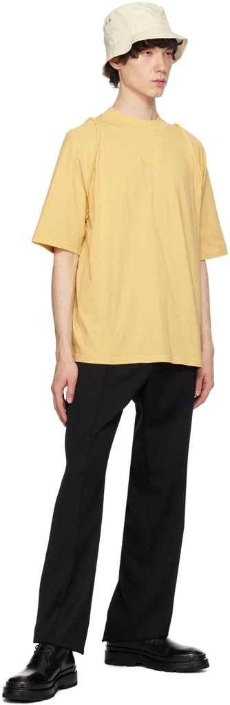 Jacquemus Yellow 'Le t-shirt Camargue' T-Shirt 4
