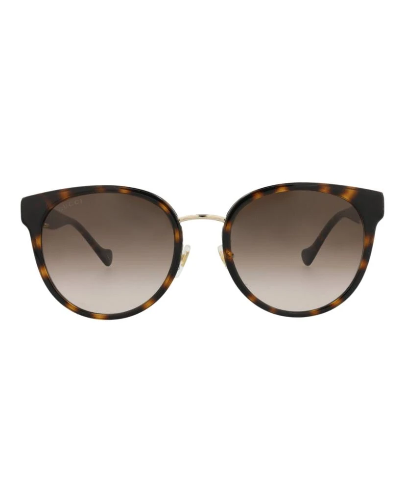 Gucci Round-Frame Injection Sunglasses