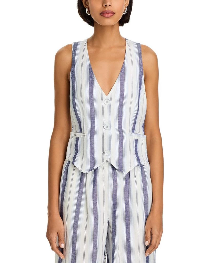 Bella Dahl Coastal Stripe Vest 6