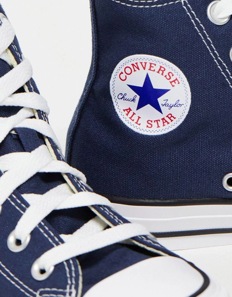Converse Converse Chuck Taylor All Star Hi trainers in navy 3