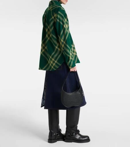 Burberry Checked wool shirt 3