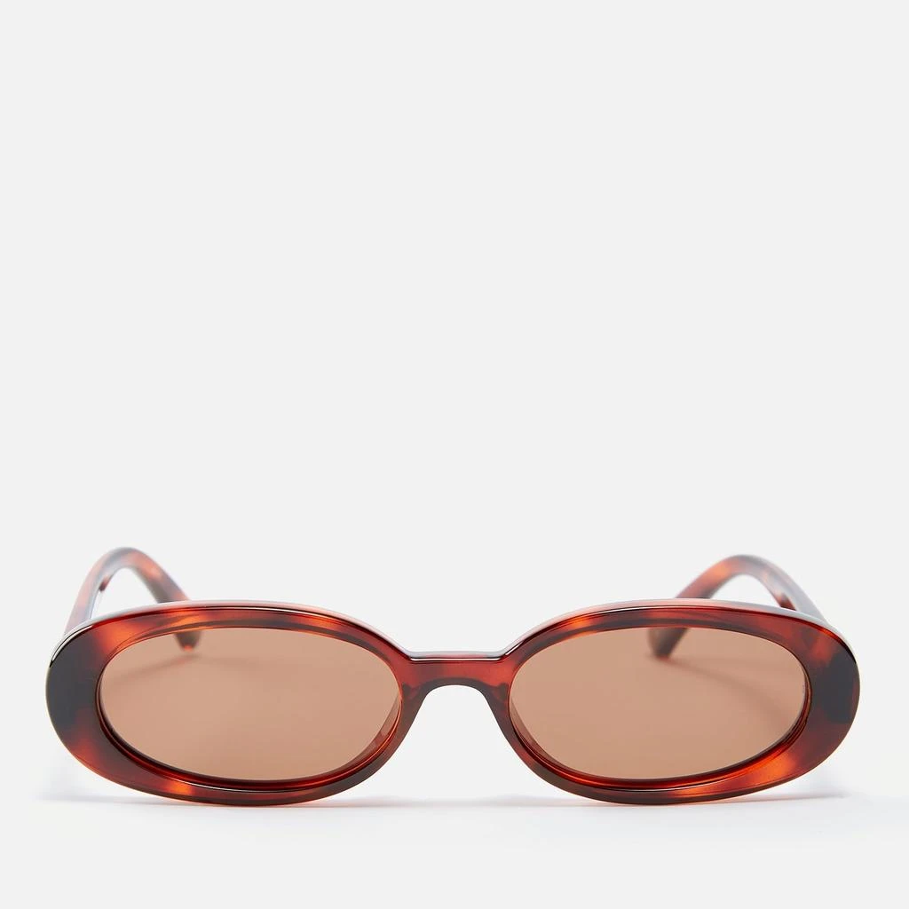 Le Specs Le Specs Outta Love Acetate Oval-Frame Sunglasses 1