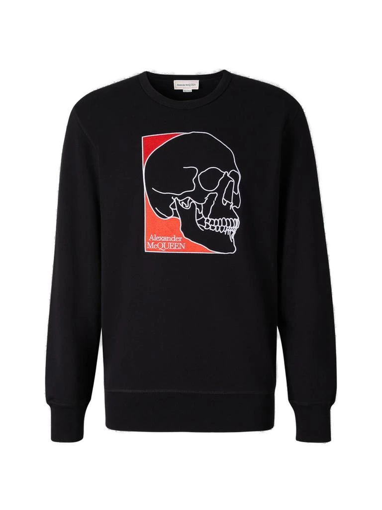 Alexander McQueen Alexander McQueen Graphic Printed Crewneck Sweatshirt 1