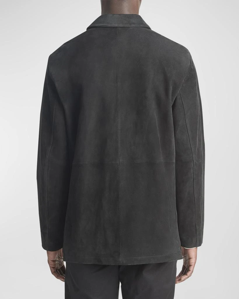 Vince Men's Suede Car Coat 3