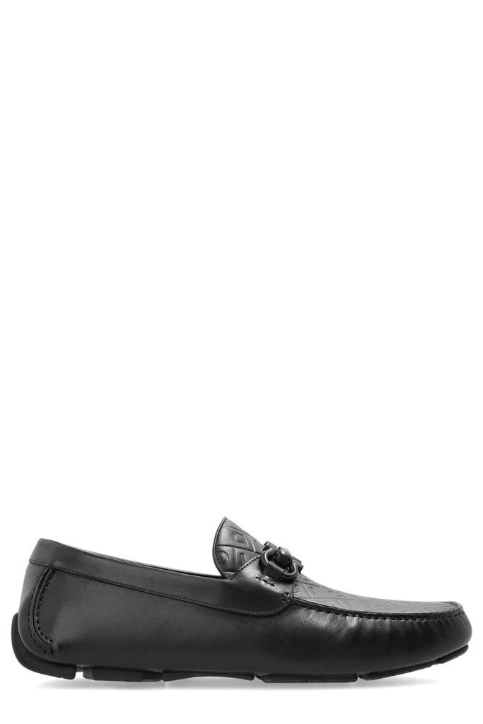 Salvatore Ferragamo Ferragamo Gancini-Plaque Slip-On Loafers 1