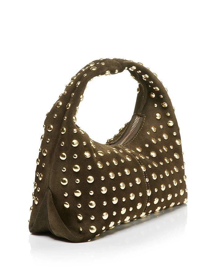 AQUA Small Studded Hobo Bag - Exclusive 5