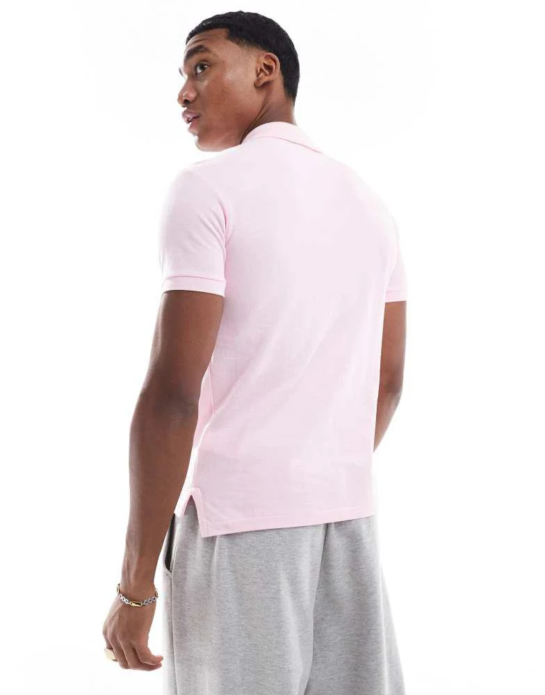 Ralph Lauren Polo Ralph Lauren icon logo slim fit pique polo in pink 3