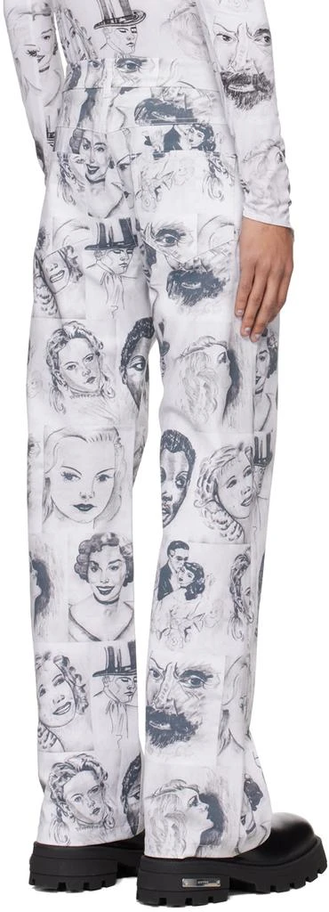 Maisie Wilen White Nebula Trousers 3