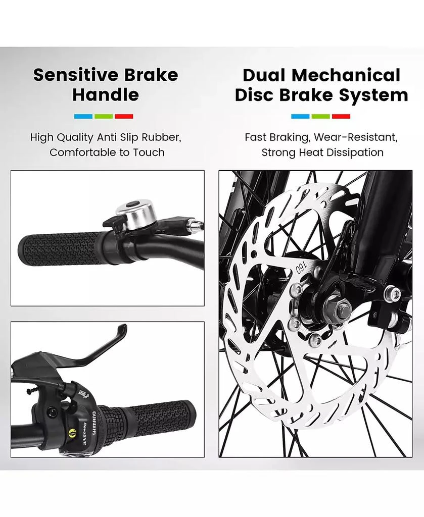Streamdale Furniture Streamdale Kids' Mountain Bike Adventure-Ready for Ages 8-12 6