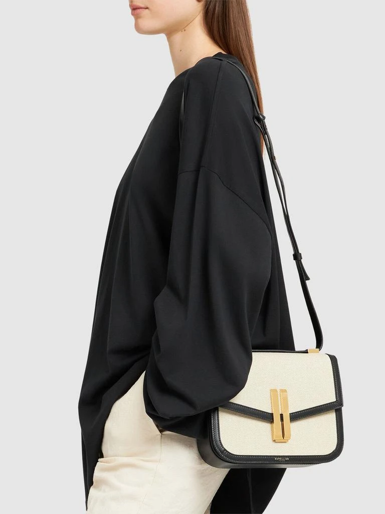 Demellier Vancouver Canvas Shoulder Bag 1