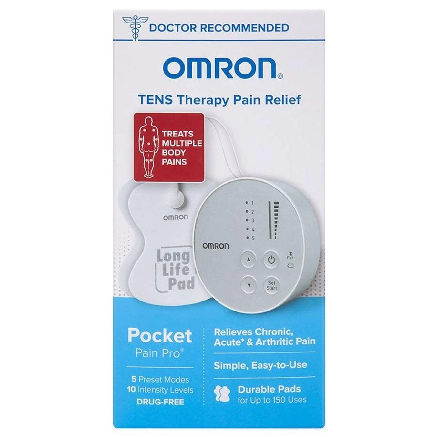 omron Pocket Pain Pro TENS Unit (PM400), Powerful Drug-free Pain Relief 1