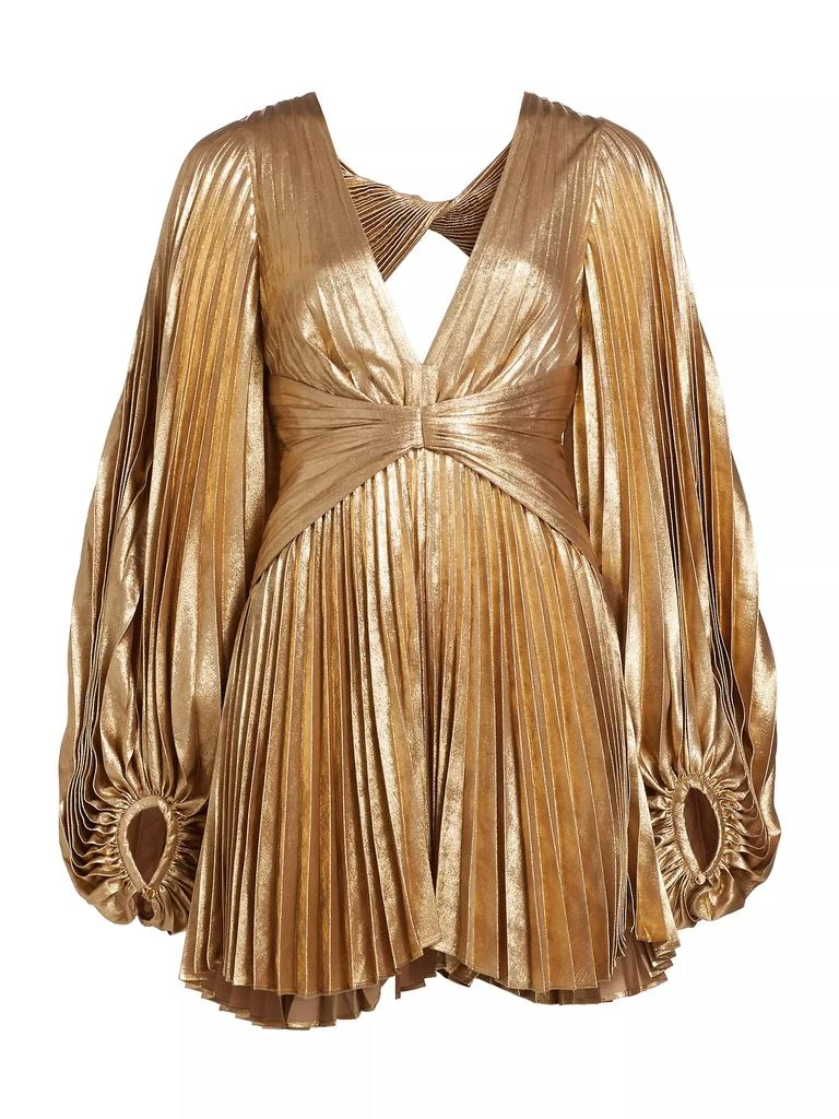Acler Geneva Metallic Minidress 1