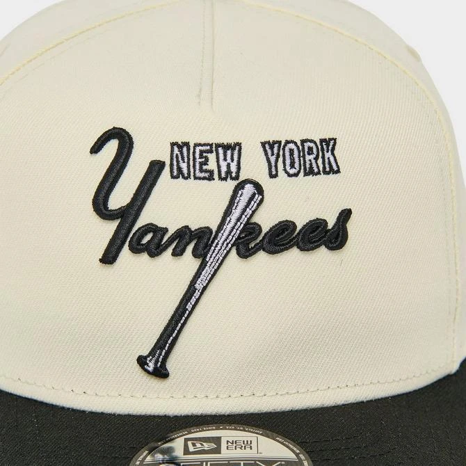 New Era New Era New York Yankees MLB 9FIFTY A Frame Snapback Hat 4