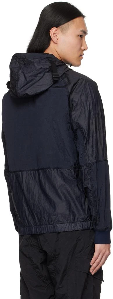 Stone Island Navy Paneled Jacket 3