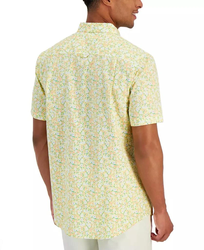 Club Room Men's Udon Floral Poplin Shirt, Created for Macy's 2