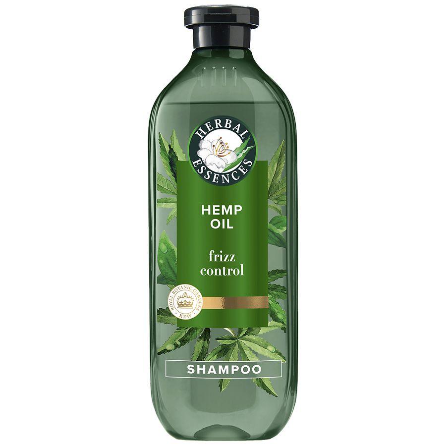 Herbal Essences Hemp Oil Sulfate Free Shampoo, Frizz Control Fresh Florals, Tropical Fruits, And Vanilla