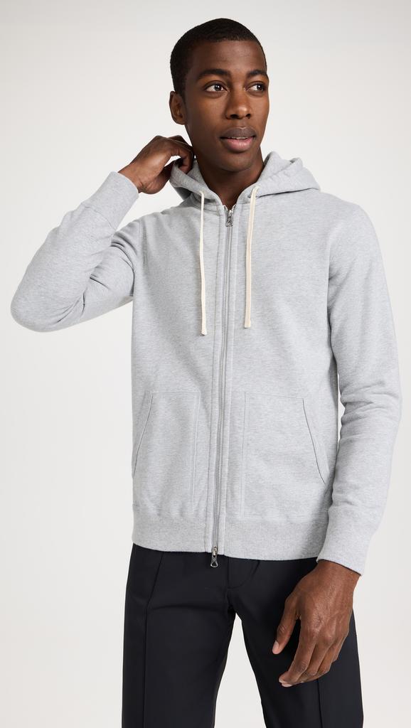 REIGNING CHAMP Mid-Weight Terry Full Zip Hoodie