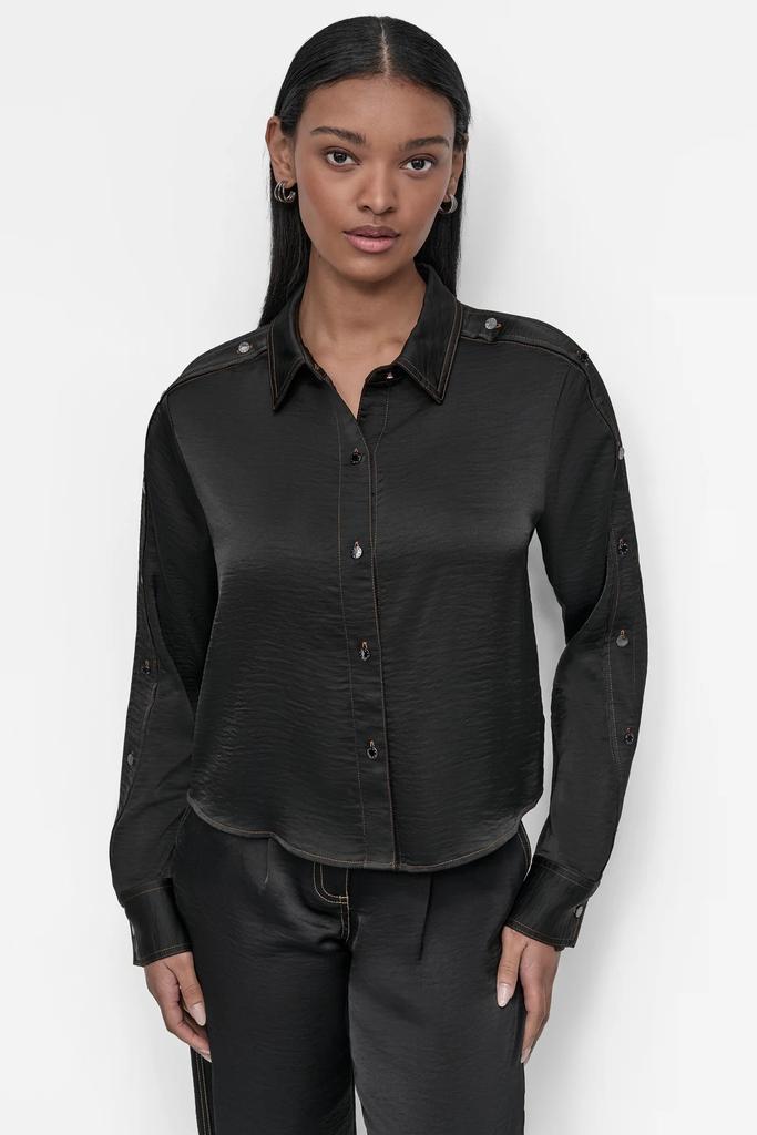 DKNY BUTTON DETAILED SHIRT