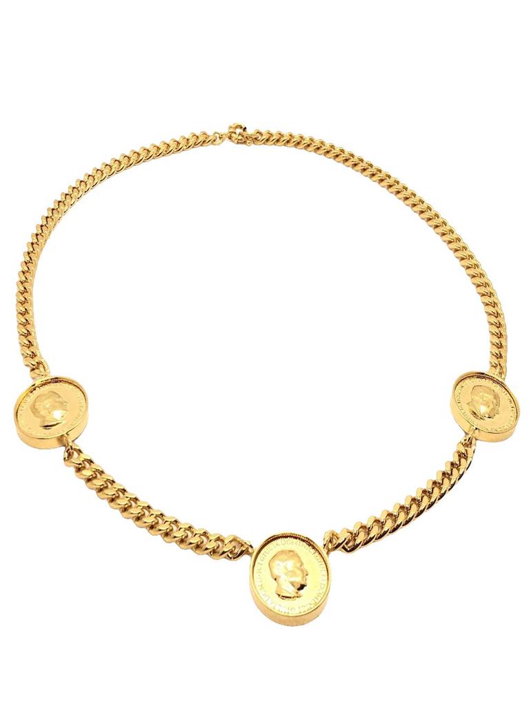 NA Necklace Elizabeth a gold coin