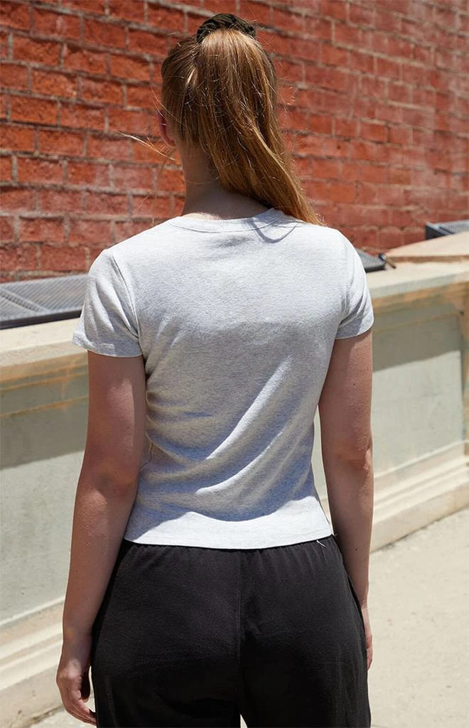 John Galt White Ashley Basic T-Shirt 6