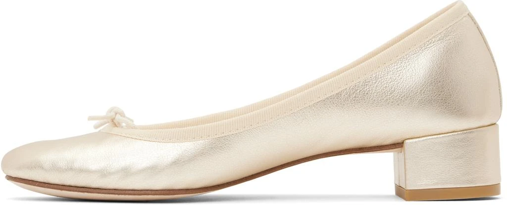 Repetto Gold Camille Heels 3