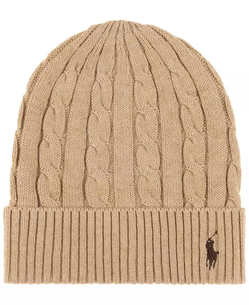 Ralph Lauren Men's Cashmere Cable Beanie 4