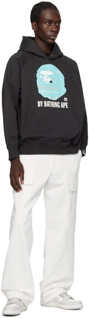 Bape Black 'By Bathing Ape' Hoodie 4