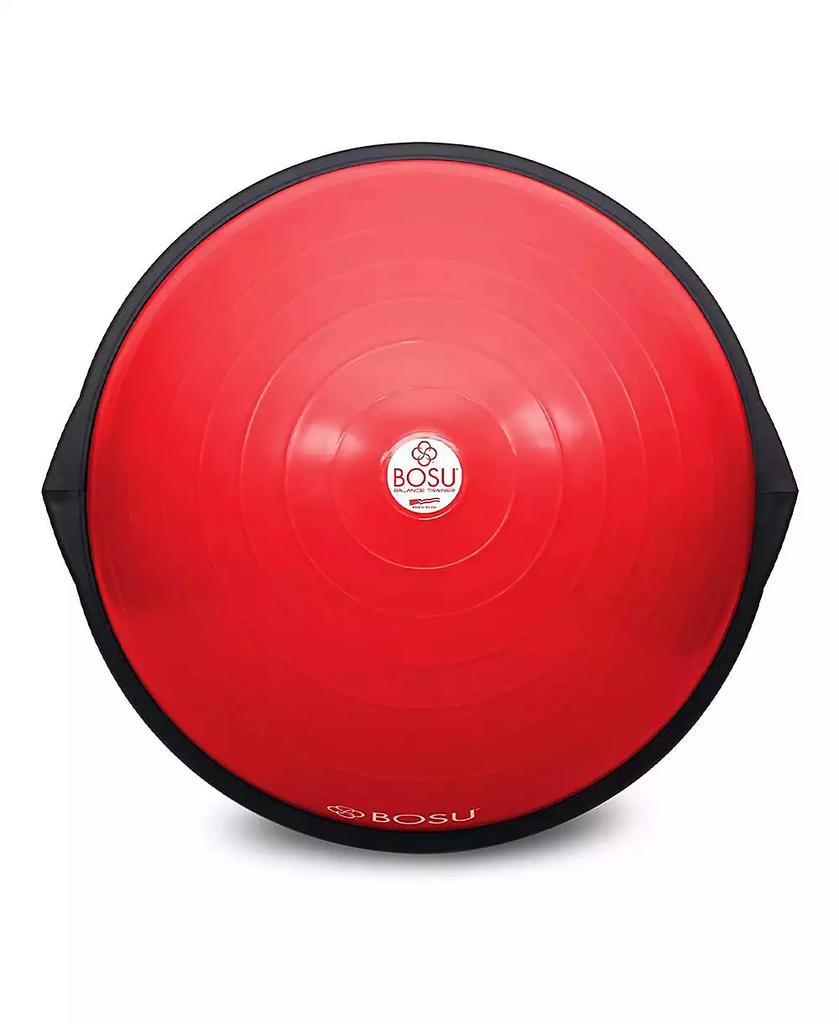 Bosu 72 10850 Home Gym Equipment The Original Balance Trainer for Physical Exercise, Rehab, Large Balance Ball 65 Centimeter Diameter, Red and Black