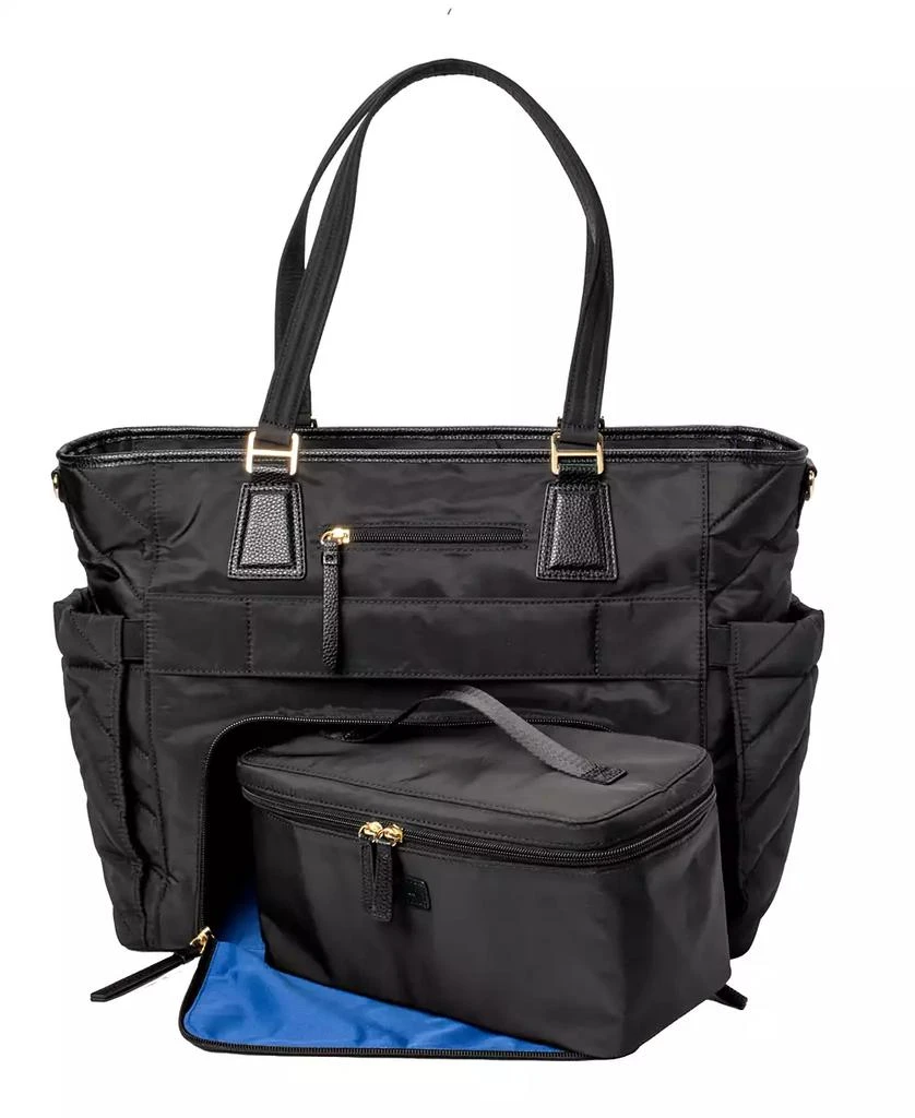 MinkeeBlue Convertible Organizational Ella Tote Bag with Lunch Bag 9