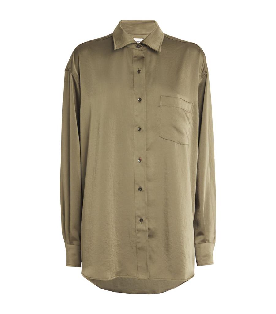 Claudie Pierlot Satin-Effect Shirt